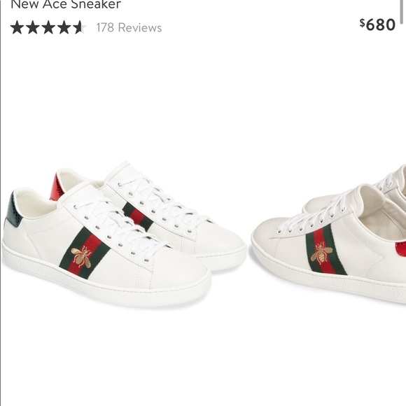 Gucci Ace Sneakers with Bee size 7 women’s - Picture 5 of 6